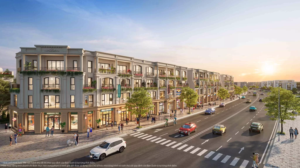 Liền kề Shophouse Vinhomes Golden City